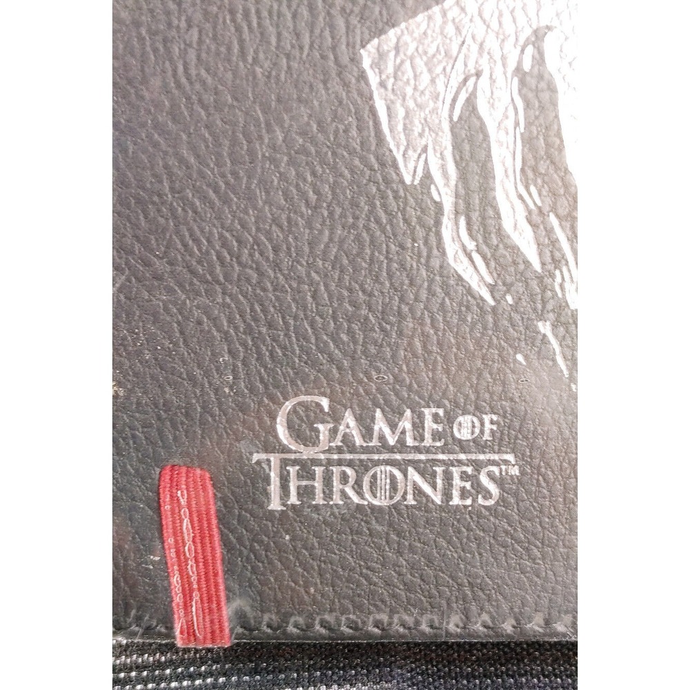 Game Of Thrones Journal Book Dark Night Full Of Terror Red Lined Pages Sealed - Picture 3 of 4